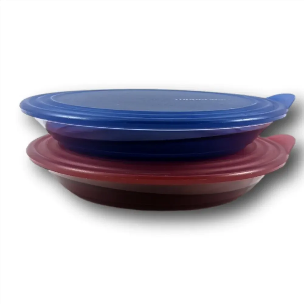 Tupperware®: set of two 1.5 L Sheerly Elegant bowls with seals